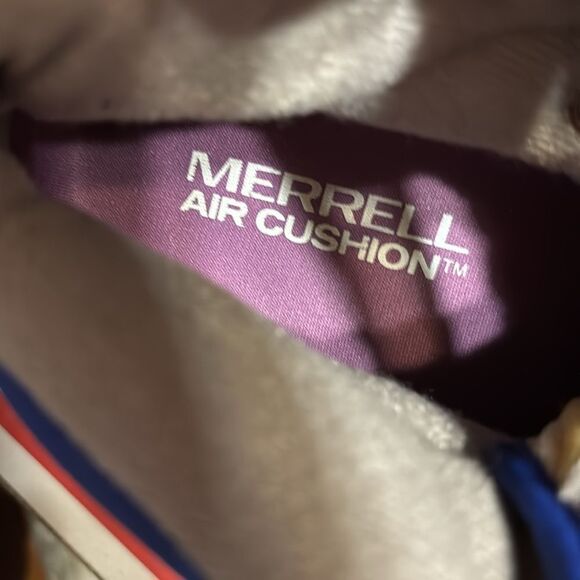 L.L.Bean Size 8.5 Merrill Air Cushion sneakers  gray & blue - Picture 7 of 8